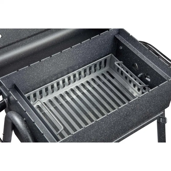 IGRILL Barbekü Cube 402 mm Kömürlü Mangal (Gri)