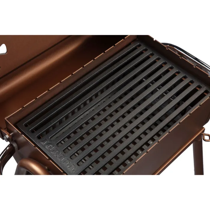 IGRILL Barbekü Cube 402 mm Kömürlü Mangal (Kahverengi)