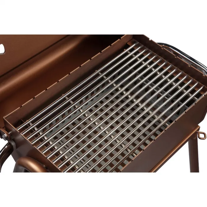 IGRILL Barbekü Cube 402 mm Kömürlü Mangal (Kahverengi)