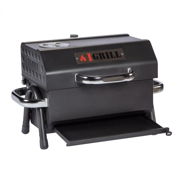 IGRILL Barbekü Cube 402 mm Kömürlü Mangal (Siyah)