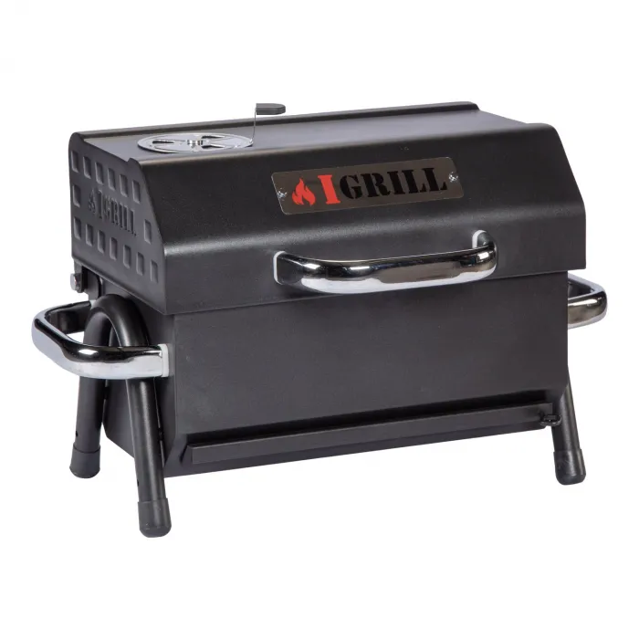 IGRILL Barbekü Cube 402 mm Kömürlü Mangal (Siyah)