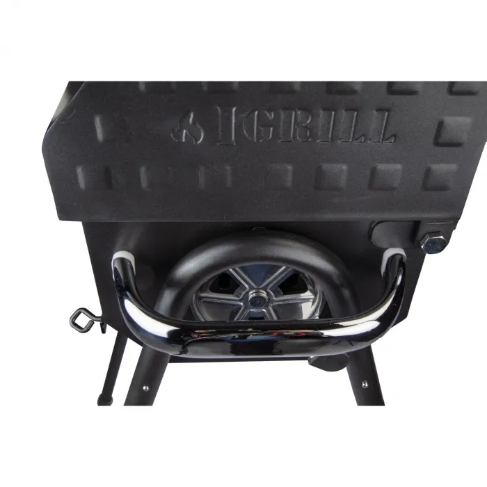 IGRILL Barbekü Cube 402 mm Kömürlü Mangal (Siyah)