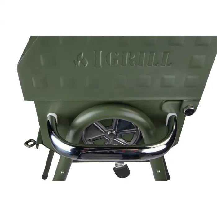 IGRILL Barbecue Cube 402 mm Charcoal Grill (Green)