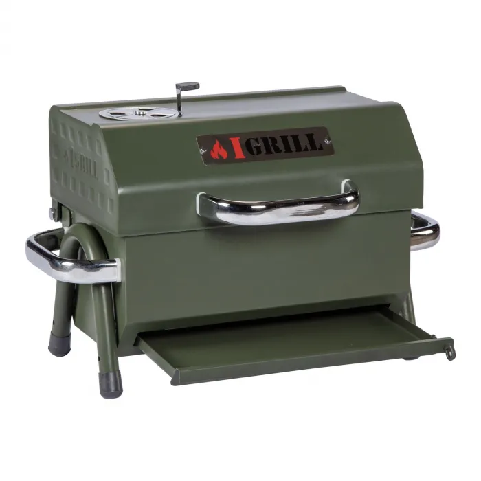 IGRILL Barbecue Cube 402 mm Charcoal Grill (Green)