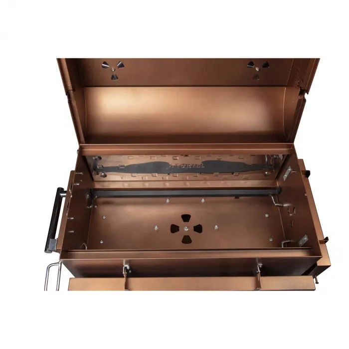 IGRILL Barbekü Elite 740 mm Kömürlü Mangal (Kahverengi)