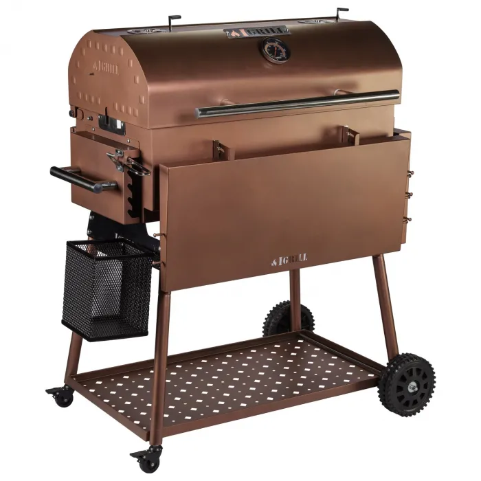 IGRILL Barbekü Elite 740 mm Kömürlü Mangal (Kahverengi)