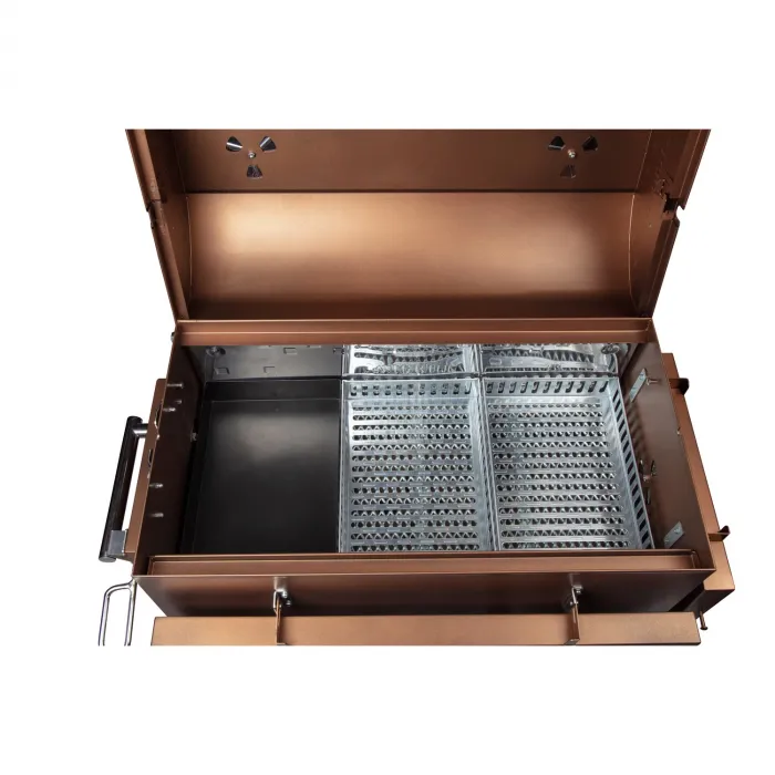 IGRILL Barbekü Elite 740 mm Kömürlü Mangal (Kahverengi)