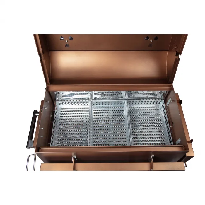 IGRILL Barbekü Elite 740 mm Kömürlü Mangal (Kahverengi)