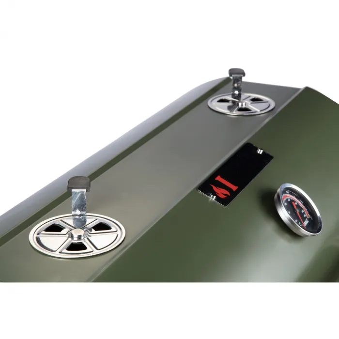 IGRILL Barbekü Elite 740 mm Kömürlü Mangal (Yeşil)