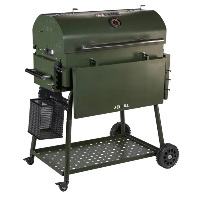 IGRILL Barbekü Elite 740 mm Kömürlü Mangal (Yeşil)
