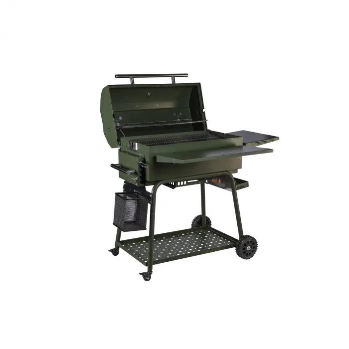 IGRILL Barbekü Elite 740 mm Kömürlü Mangal (Yeşil)