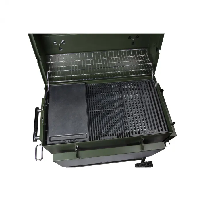 IGRILL Barbekü Elite 740 mm Kömürlü Mangal (Yeşil)