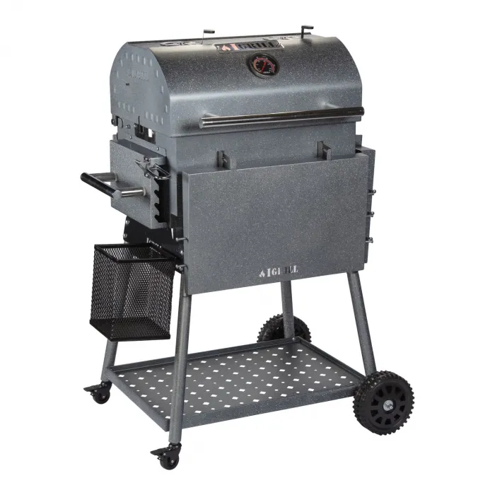 IGRILL Barbekü Hub 515 mm Kömürlü Mangal (Gri)