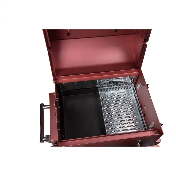 IGRILL Barbekü Hub 515 mm Kömürlü Mangal (Kırmızı)