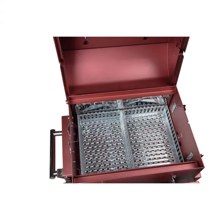 IGRILL Barbekü Hub 515 mm Kömürlü Mangal (Kırmızı)