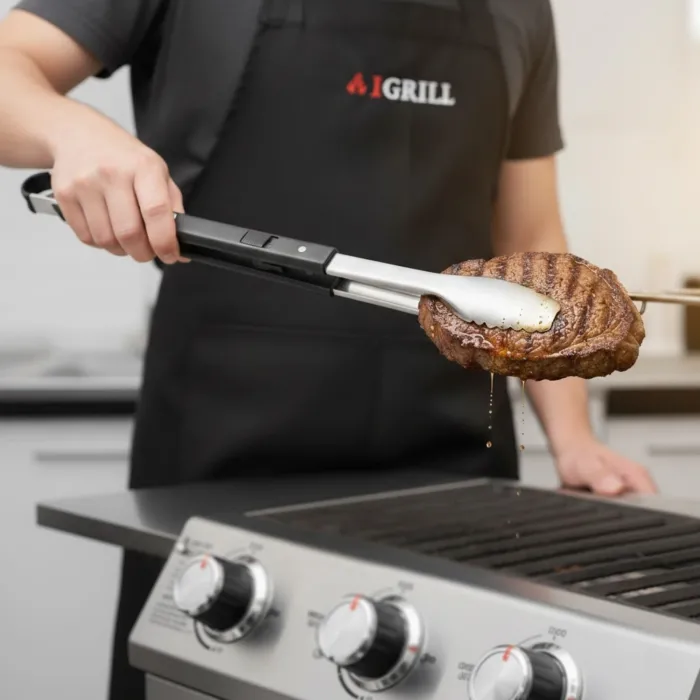 IGRILL Barbekü Mangal Paslanmaz Et Maşası (52cm) - ProTongs