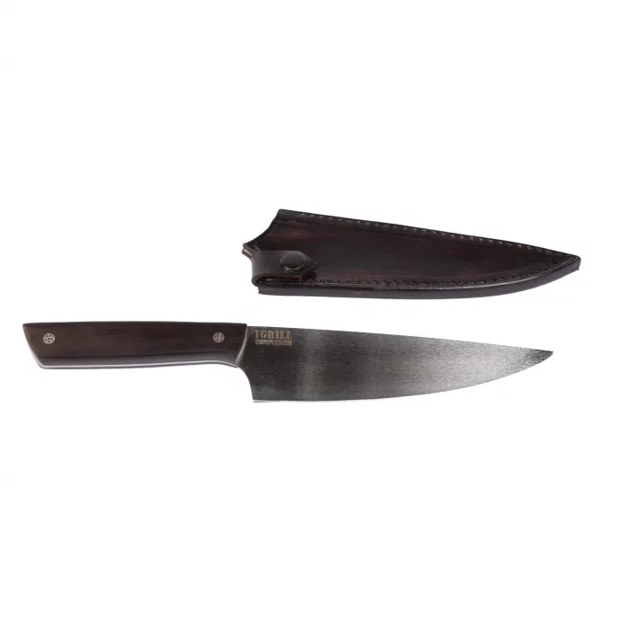 IGRILL Chef Diamond Knife Black Bamboo - Pattern 1