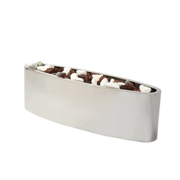 IGRILL Masaüstü Şömine Bioethanol Bacasız Elips Masa Şöminesi