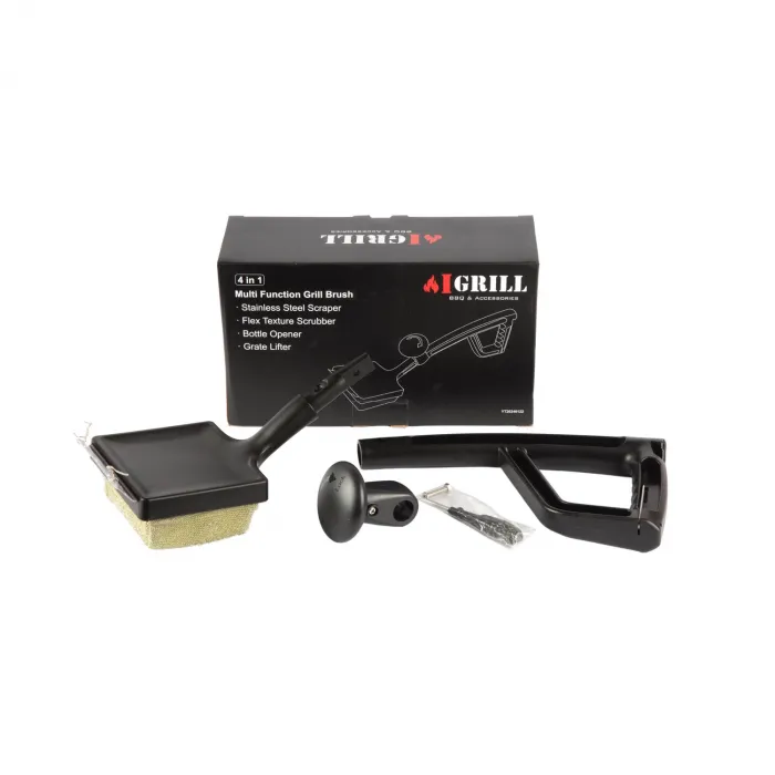 IGRILL 4 in 1 Multi Grill Brush Izgara Temizleme Fırçası