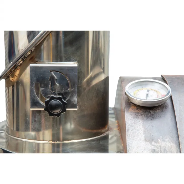 IGRILL Tekerlekli Çift Izgaralı Smoker