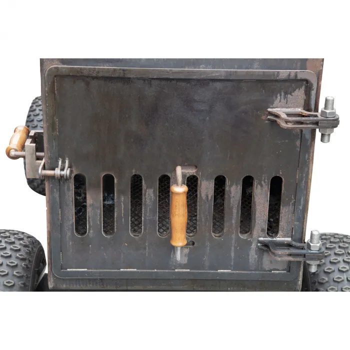 IGRILL Tekerlekli Çift Izgaralı Smoker