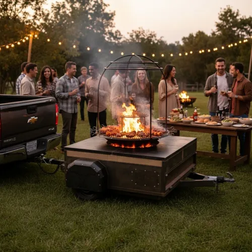 IGRILL Römork Açık Mangal