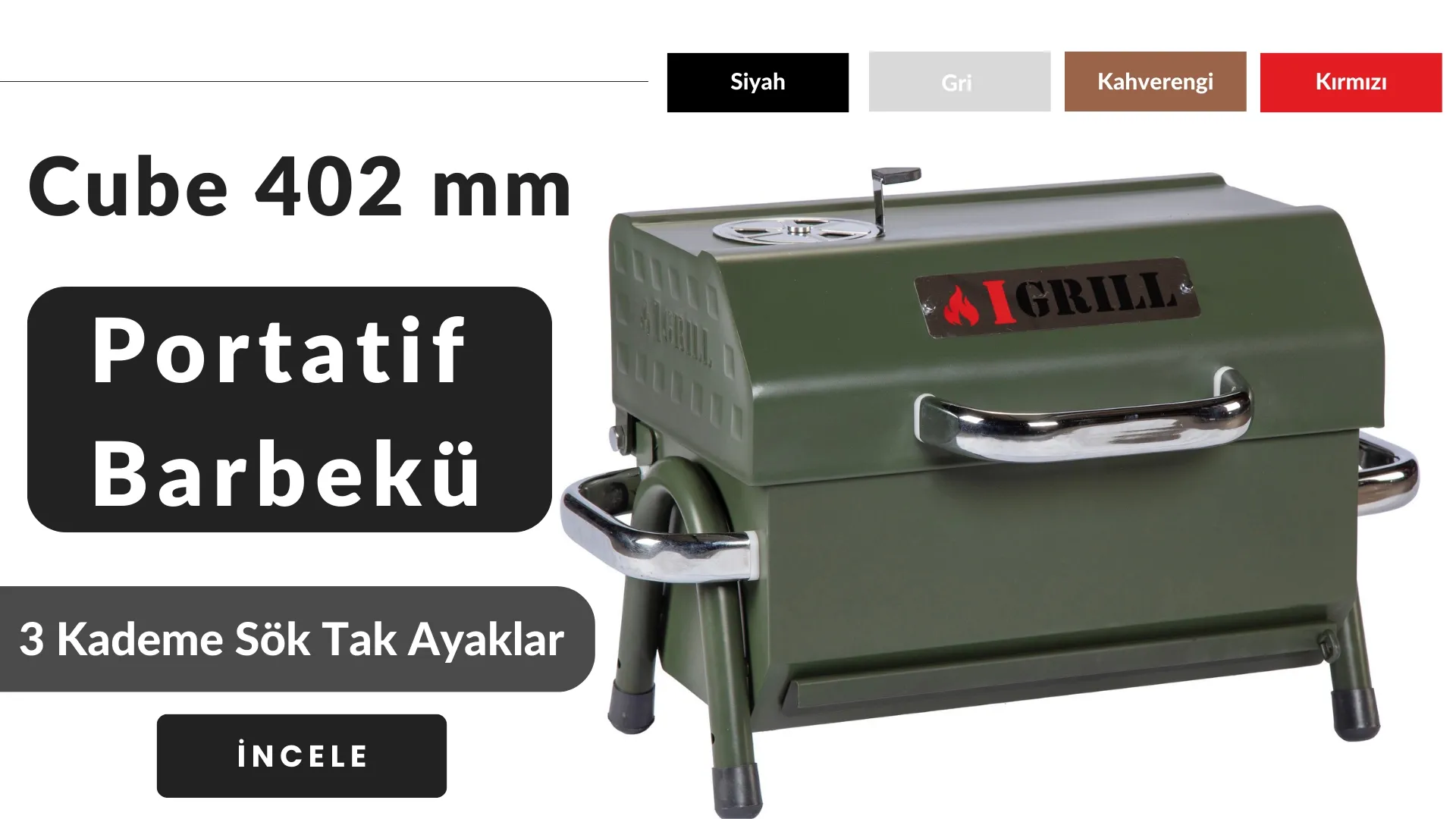 402 mm Barbekü Mangal Modelleri