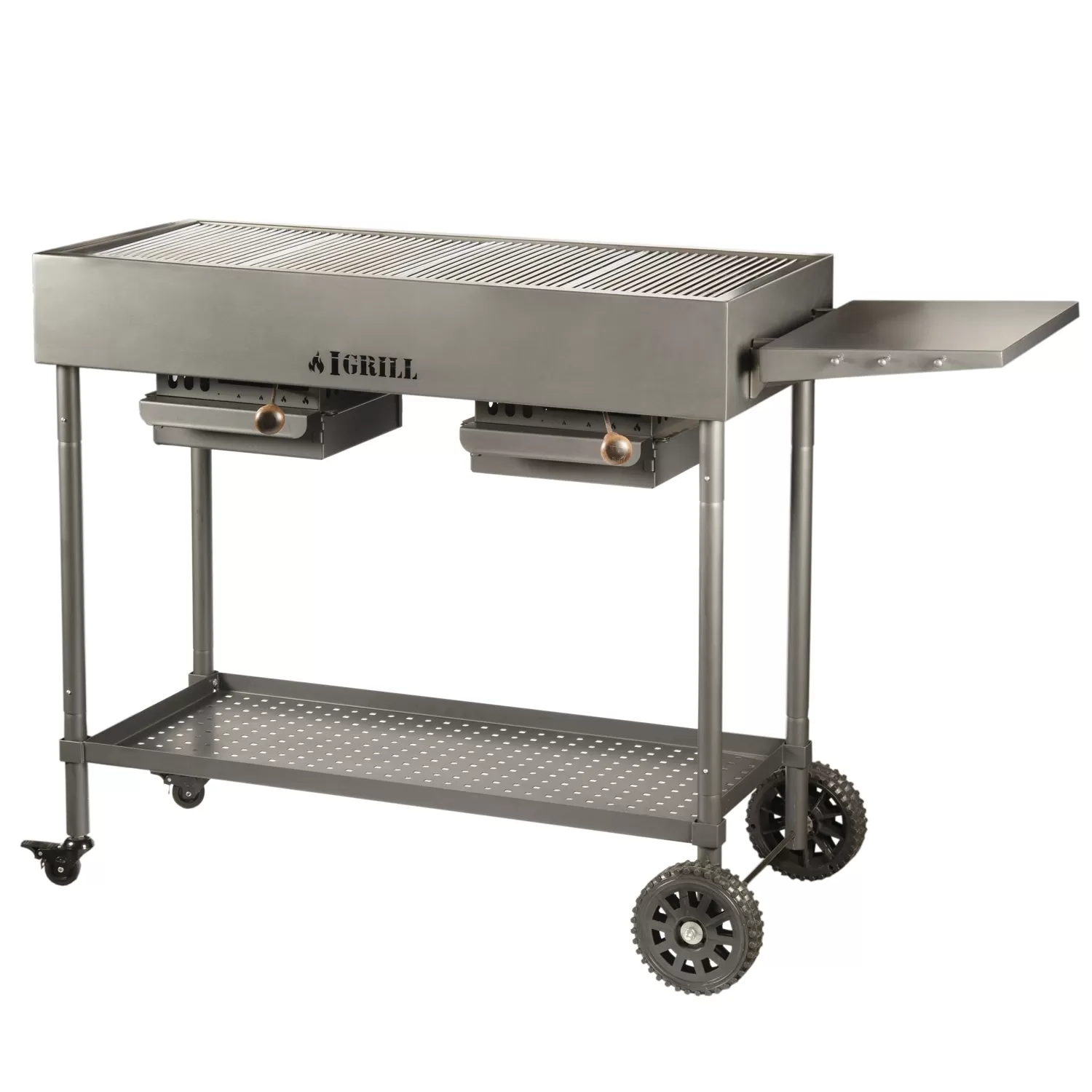 IGRILL Profesyonel Açık Mangal - Taşınabilir Tekerlekli, Sehpalı ve Isıya Dayanıklı