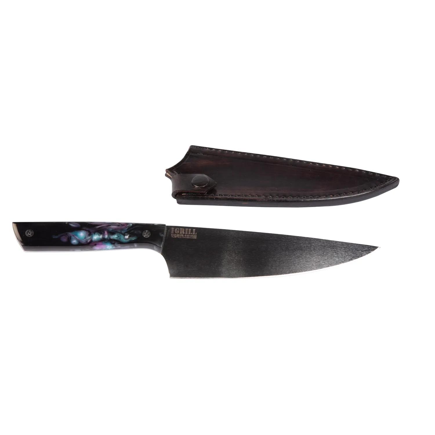 IGRILL Chef Diamond Knife Epoxy - Pattern 1
