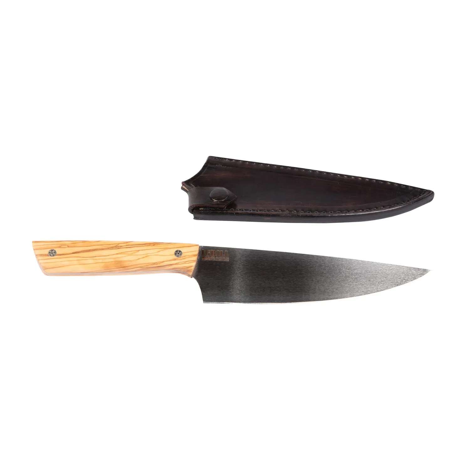 IGRILL Chef Diamond Knife Olive Wood - Pattern 1