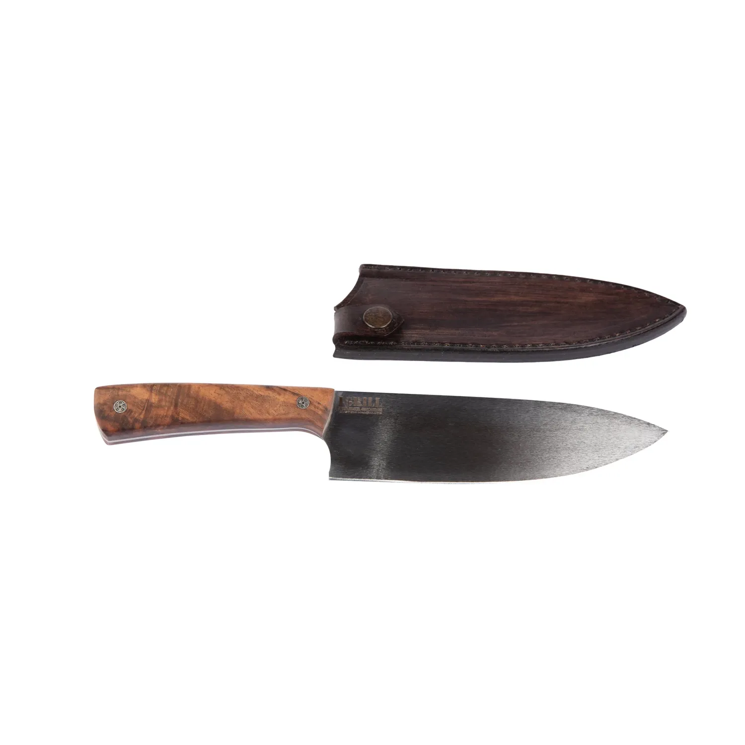 IGRILL Chef Elite Walnut Wood Knife - Design 1