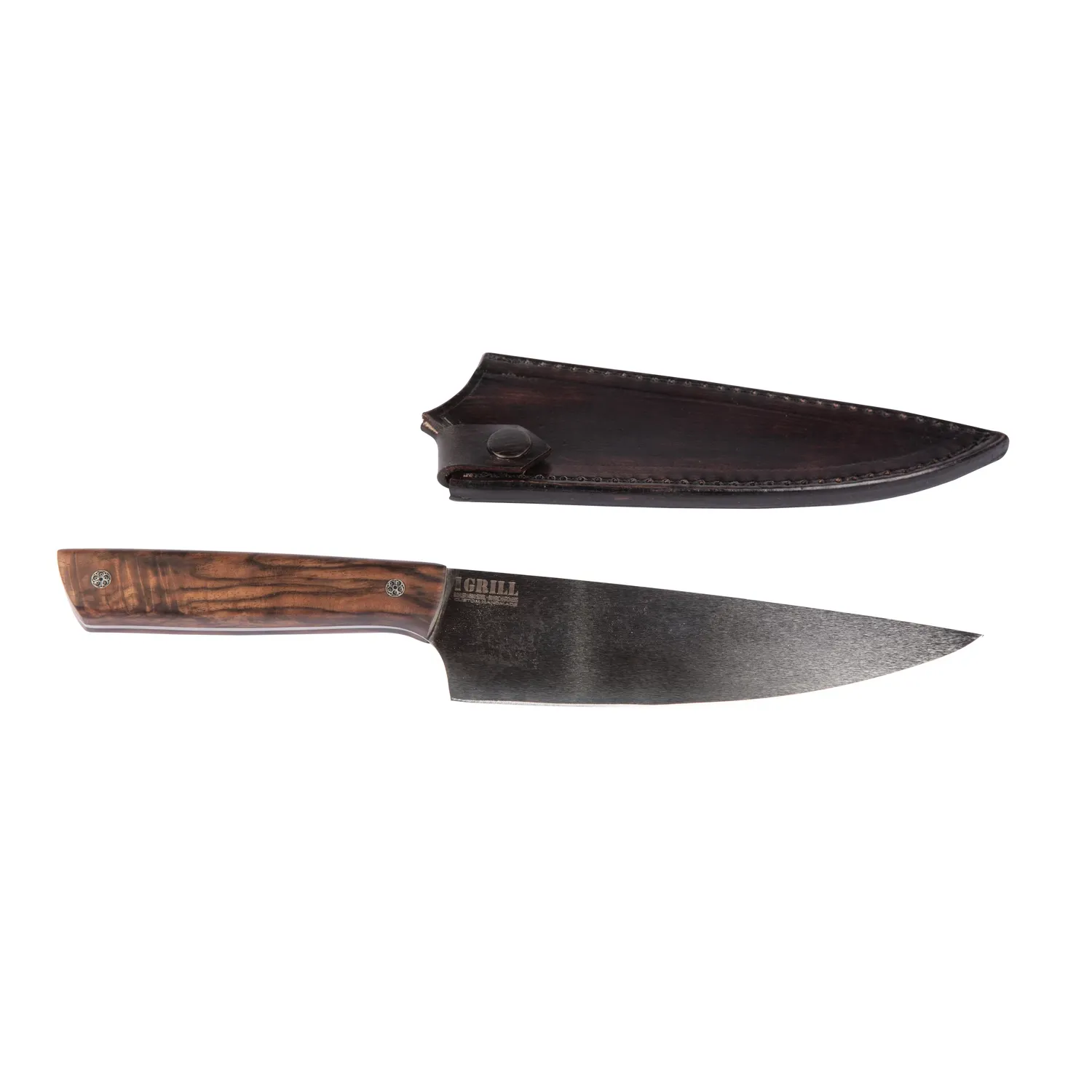IGRILL Chef Diamond Walnut Wood Knife - Design 2