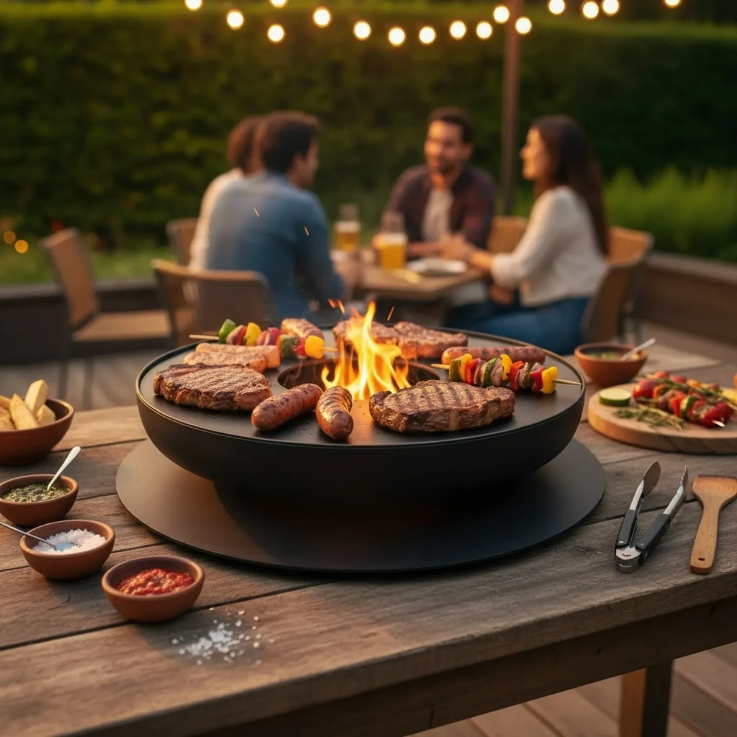 IGRILL FireRing Mini Masaüstü Güney Amerika Açık Izgarası