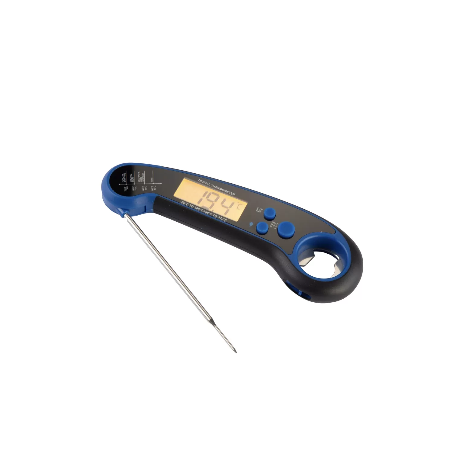 IGRILL Waterproof Digital Food Thermometer (Blue)