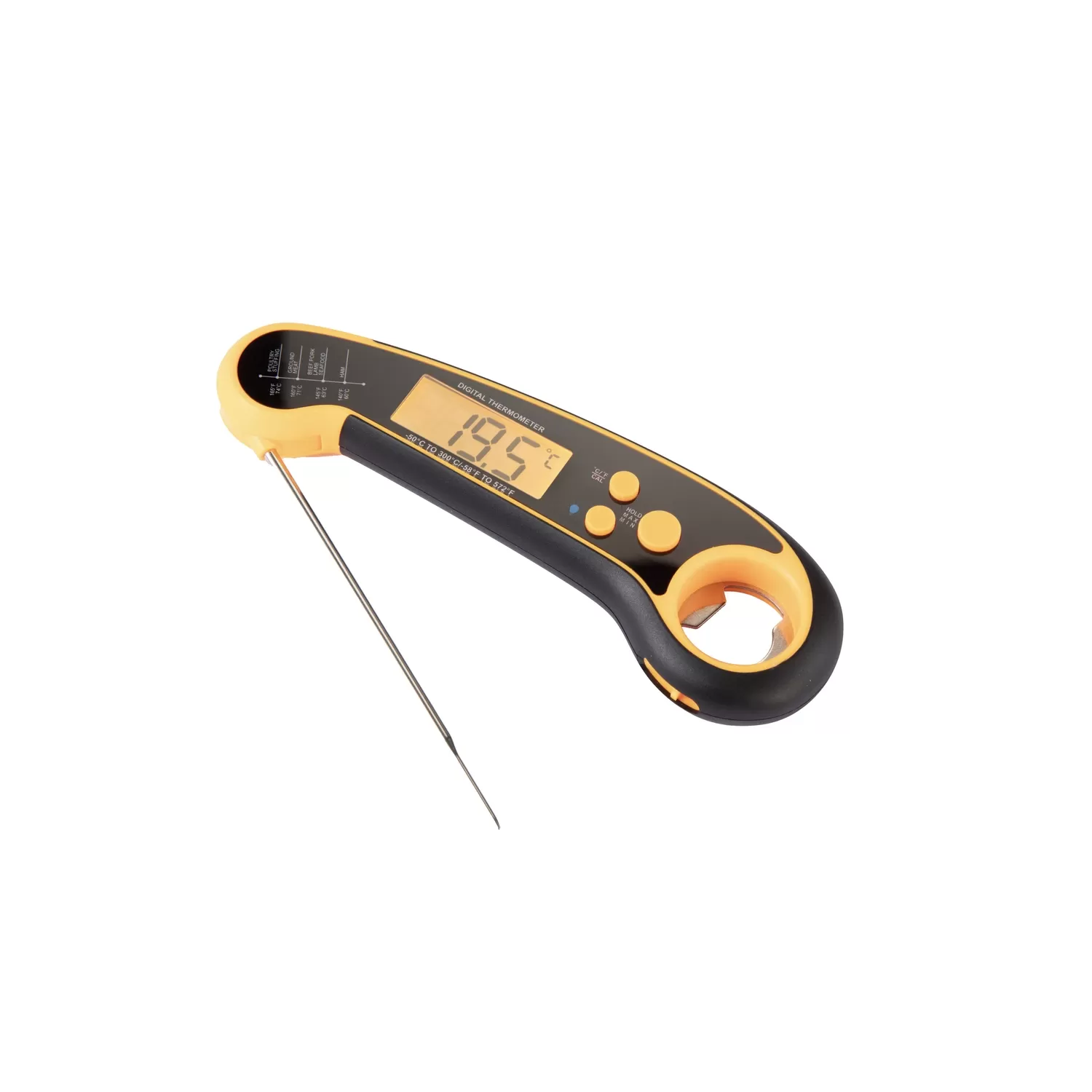 IGRILL Waterproof Digital Food Thermometer (Orange)