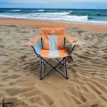 IGRILL Turuncu Katlanır Kamp, Piknik ve Plaj Sandalyesi | Taşıma Çantalı