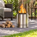 Ateş Çukuru Firepit Bahçe Şöminesi - 430 Paslanmaz Çelik