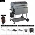 IGRILL BBQ Elite 740 mm Charcoal Grill (Grey)