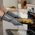 IGRILL Silikon Fırın Eldiveni Isıya Dayanıklı Mutfak Eldiveni
