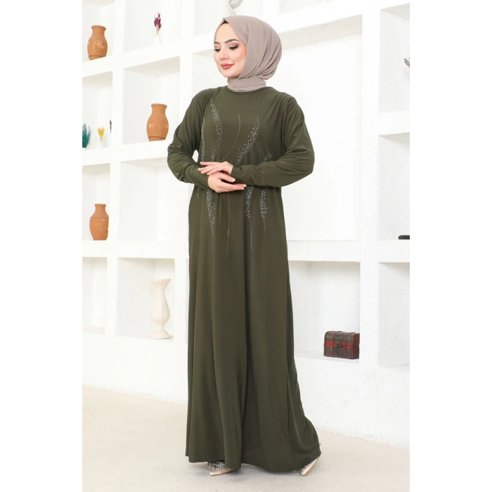 Sandy Taşlı Elbise