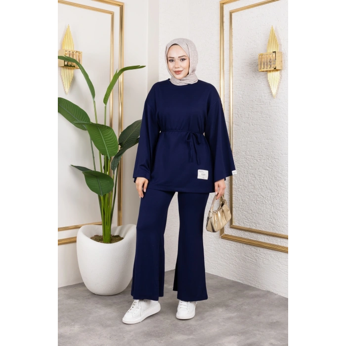 Modal Kumaş İspanyol Paça Takım