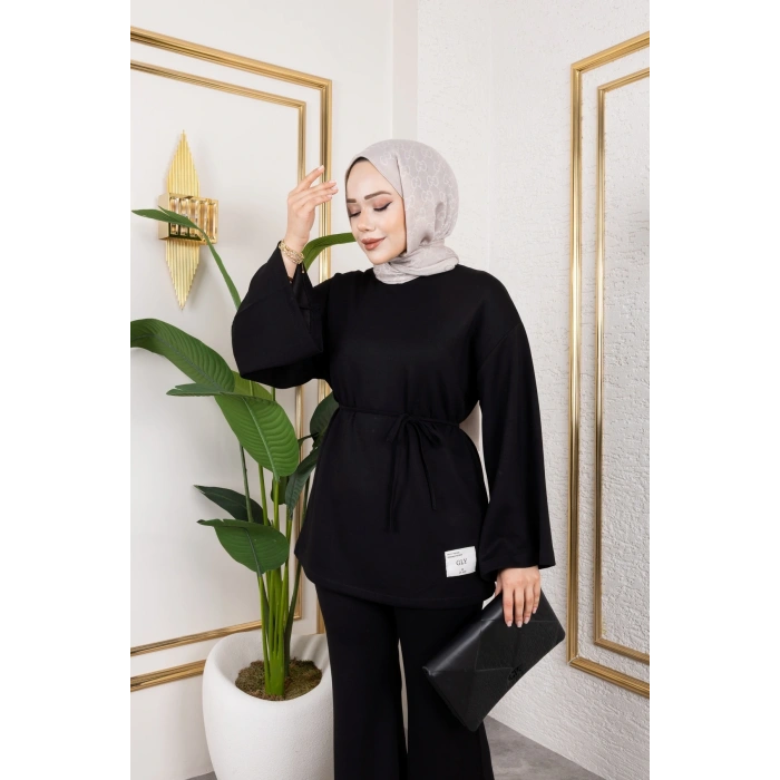 Modal Kumaş İspanyol Paça Takım