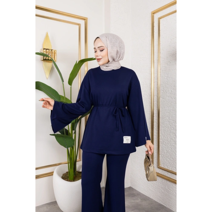 Modal Kumaş İspanyol Paça Takım