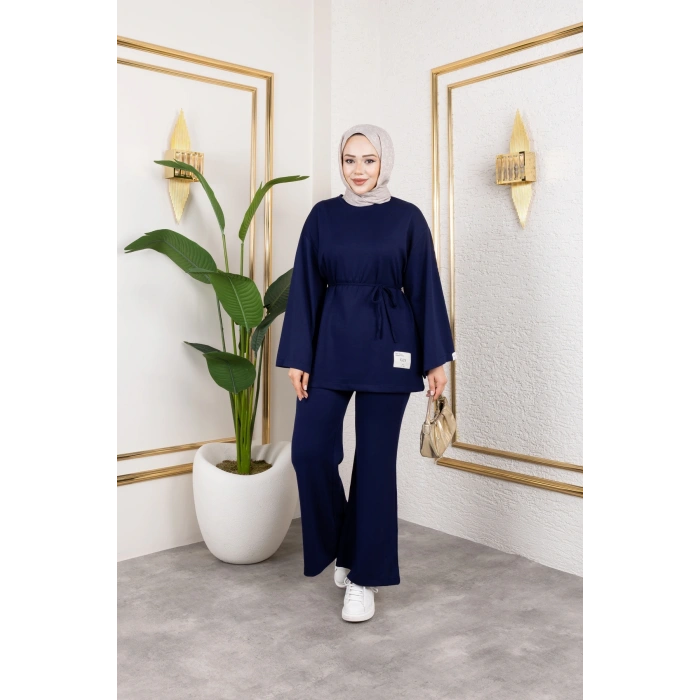 Modal Kumaş İspanyol Paça Takım