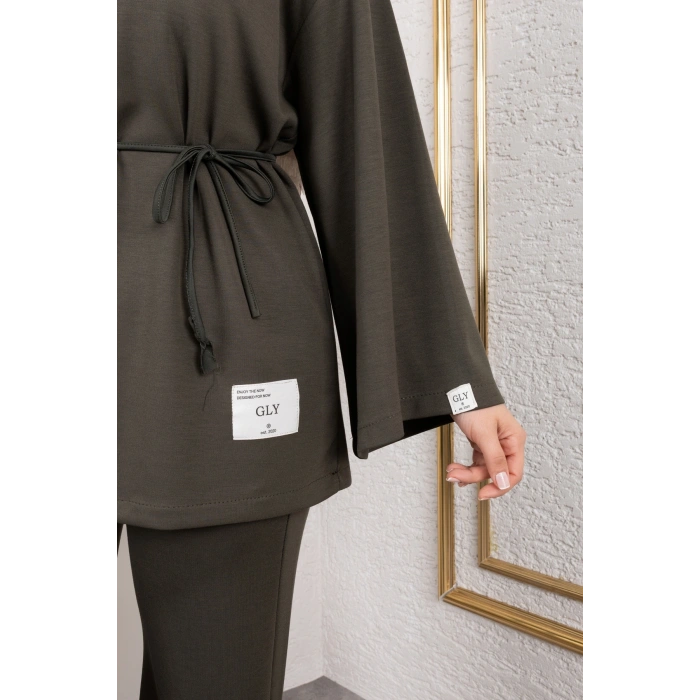 Modal Kumaş İspanyol Paça Takım