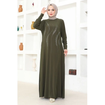 Sandy Taşlı Elbise