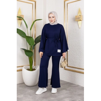 Modal Kumaş İspanyol Paça Takım