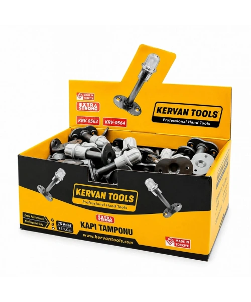 75 ADET KAPI ALTI STOPERİ - TAMPON PLASTİK (5468)