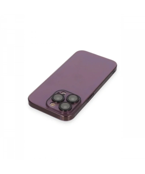 Apple iPhone 13 Pro Max Kılıf Armada Lensli Kapak - Derin Mor