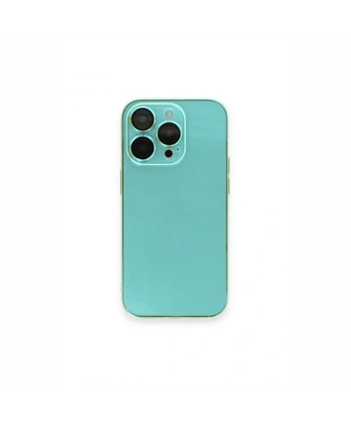 Apple iPhone 13 Pro Max Kılıf Armada Lensli Kapak - Yeşil